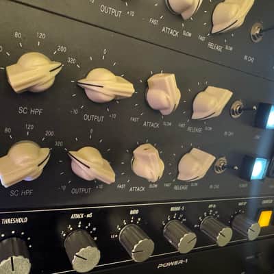 AudioScape Engineering Co. DC-101 D-COMP 2-Channel Limiter / Compressor 2018 - 2021 - Green image 4