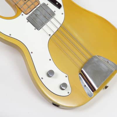 Fender Telecaster Bass 1975 Blonde Refin Left Handed image 5