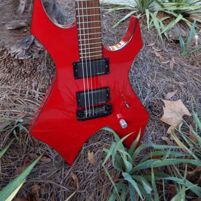 B.C. Rich Warlock Hate 7 Blood Red Mick Thomson Slipknot image 4