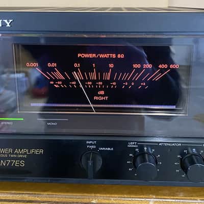 Sony TA-N77ES Power Amplifier - Incredible Condition / Original Box and Manual image 3