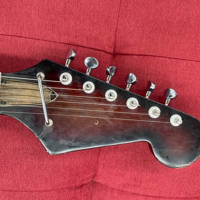 Teisco S-Style Electric Guitar - Sunburst image 4