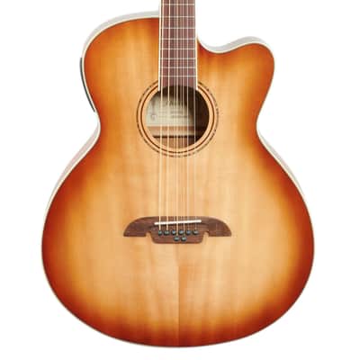 Alvarez Artist Series Baritone Acoustic-Electric Guitar, 8-String, Shaded Burst image 1