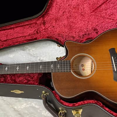 NEW! Taylor Builder's Edition 614ce - Acoustic Electric Guitar - Wild Honey Burst - 4.7 lbs - Authorized Dealer - G05574 image 13