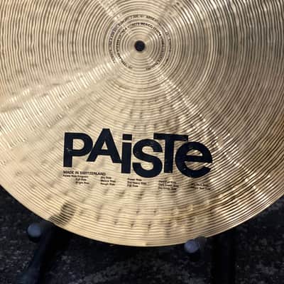 Paiste 20" Signature Flat Ride Cymbal (1997) image 6