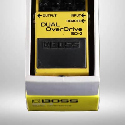 Boss SD-2 Dual OverDrive (Silver Label) 1993 - 1998 - Yellow image 4
