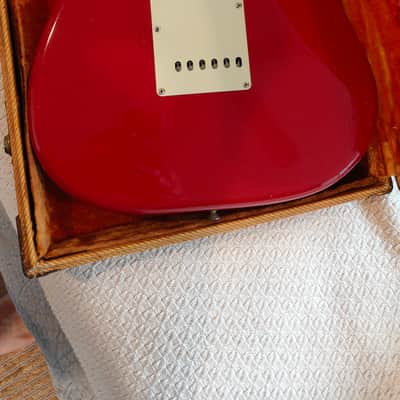 1959 Stratocaster Dakota Red Museum Quality Guitar All Original image 10