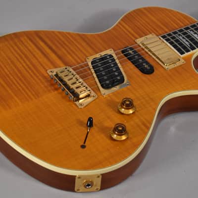 1995 Gibson Nighthawk Custom CST-3 Transparent Amber w/OHSC image 9