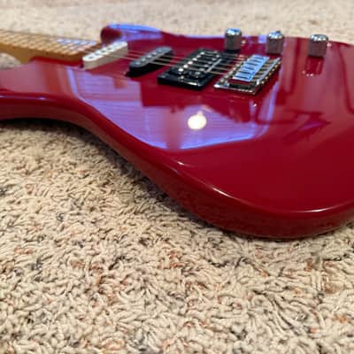 Squier II Contemporary Stratocaster HSS 1988 - 1992 - Torino Red image 5