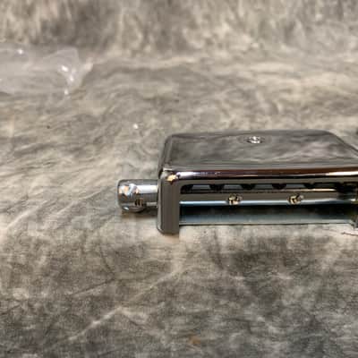 Japanese Tremolo tailpiece  Chrome NOS Teisco Zenon Kingston Kawai Guyatone image 5