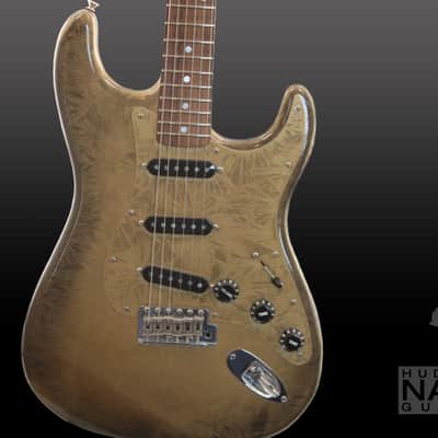 2017 Fender NAMM Display Prestige Masterbuilt  Frosted Gold Duco NOS  Stratocaster  Scott Buehl NEW! image 6