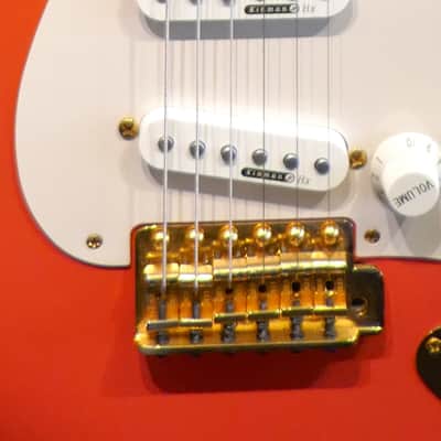 Fender Stratocaster Hank Marvin 40th Anniversary No.1 1998 - Fiesta Red image 6