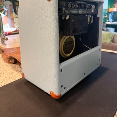Mesa Boogie Mark Five 25 2-Channel 25-Watt 1x10" Guitar Combo 2019 | Baby Blue Bronco | Cover & Switch image 5