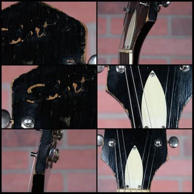 Silvertone Espanada H64 Black 1957 w/OHSC image 12