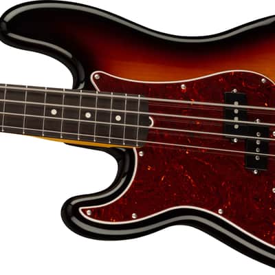 FENDER - American Professional II Precision Bass Left-Hand Rosewood Fingerboard 3-Color Sunburst - 0193940700 image 4