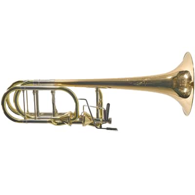 S.E. Shires Q36GA Q-Series Professional Bass Trombone in Lacquer SN Q22046 image 3