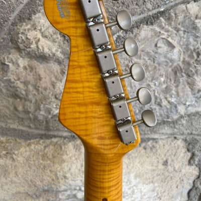 Fender Stratocaster ST-57AS 40th Anniversary - Candy Apple Red - Foto Flame (1994) image 14