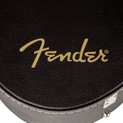Fender Flat-Top Dreadnought Acoustic Guitar Case, Black image 5