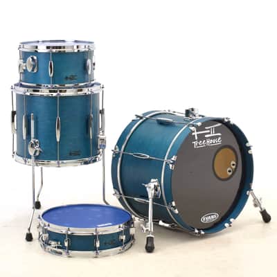 TreeHouse Custom Drums 4-piece Plied Maple Drumset "Punchy Funk" image 8