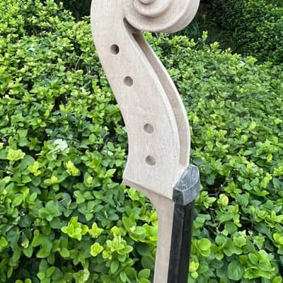 Stradivari left-handed unfinished cello 4/4 Old spruce ,100% Hand Made image 9