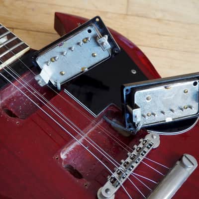 1990 Greco SG Electric Guitar Cherry SS-600 Lawsuit Mint Collection Japan w/ Hardshell Case image 13