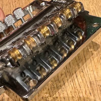 Kahler 2300 professional series Locking Guitar Tremolo bridge 80s - Chrome image 7