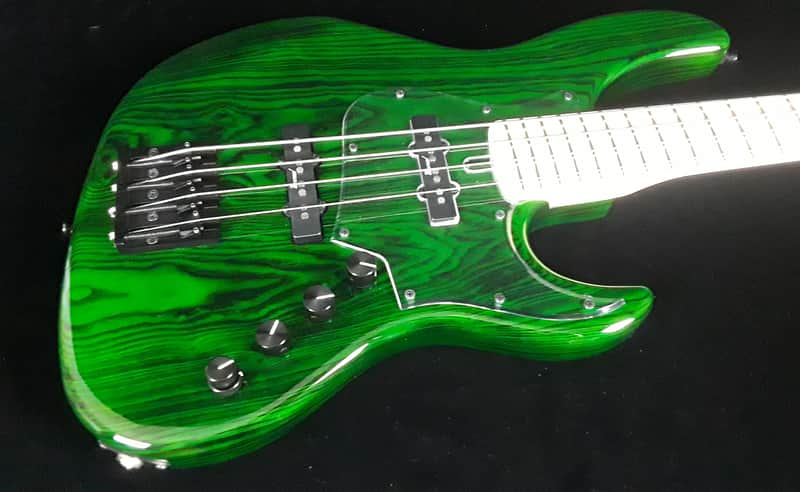 Atelier Z Beta 4 Custom Burned Ash Transparent Green Gloss