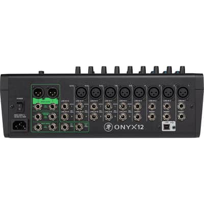 Mackie Onyx12 12-channel Analog Mixer, Mixer Stand Bundle image 4
