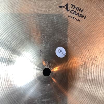 Zildjian 16” A Crash 2001 -#1802 image 5