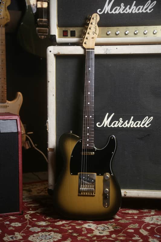 Limited Edition Fender Telecaster TL-71, Made in Japan 2010-2011 - Gold Grain Burst