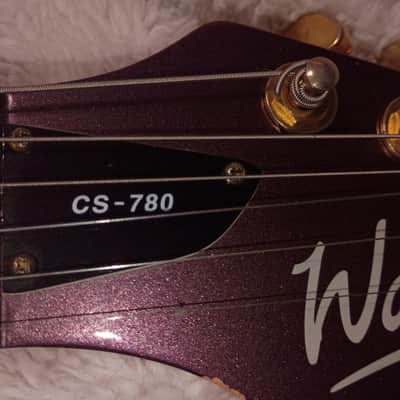 Washburn CS-780 2002 - Metallic Purple image 5