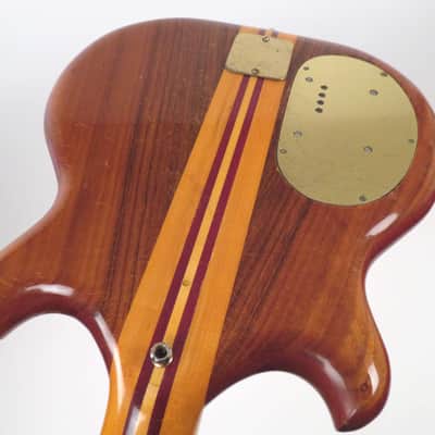 1977 Alembic Series I SSB Short Scale Bass - Figured Koa - Power Supply Included Stanley Clarke image 21