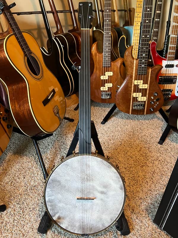 Chuck Lee Custom Fretless Banjo image 1