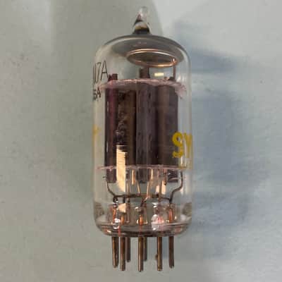 Vintage Sylvania 12AU7A ECC82 Matched Pair Vintage Preamp Tubes! T159 image 5
