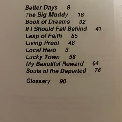 Bruce Springsteen - Lucky Town - Guitar tab / tablature Book image 3