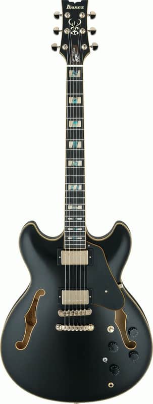 Ibanez JSM20 BKL John Scofield Electric Guitar W/Case image 1