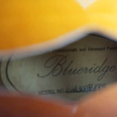 Vintage Blueridge BM300F A-Style Mandolin Sunburst MIJ Era image 10