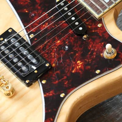 Unplayed! 2018 D’Angelico Bedford Deluxe Electric Guitar Natural Swamp Ash + OHSC image 4