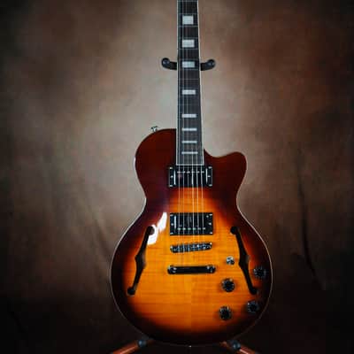 Firefly Aerosonic FFLPS Les Paul style - Red Tobacco Sunburst image 2