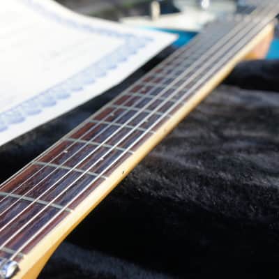 Mosrite USA V65 Mark I 1994 - blue metalic image 15