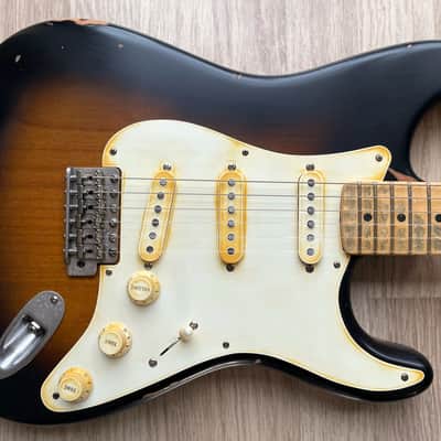 TPP Eric Clapton "Brownie" Fender USA 50's Re-issue Stratocaster Tribute - Relic image 2