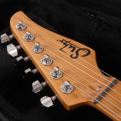 Suhr Modern T Andy Wood Signature Electric Guitar, Roasted Maple Fingerboard, War Black image 3