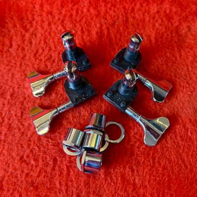 Schaller  M4 lightweight bass tuners Rickenbacker Gibson image 2
