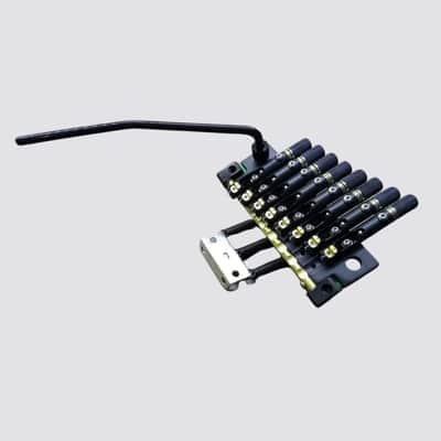 Nova Guitar Parts 8-String Headless Tremolo Bridge-Block Headpiece image 7