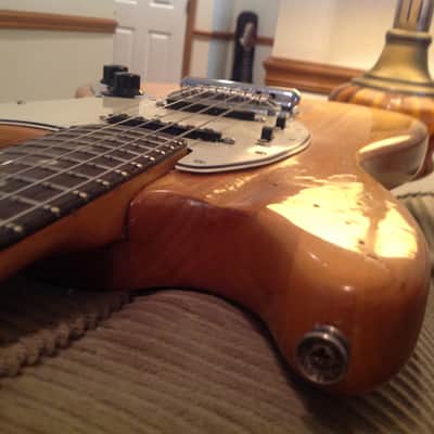 1966 Fender Mustang - Natural Worn Relic image 13