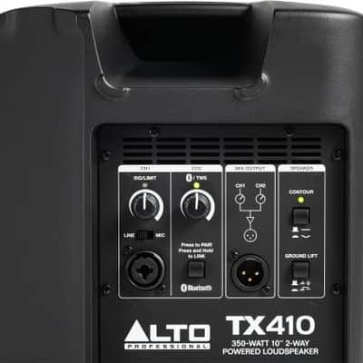 Alto Professional TX410XUS 350-Watt 10-Inch 2-Way Powered Loudspeaker With Bluetooth image 4