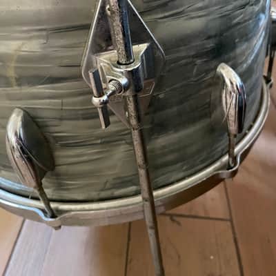 Vintage Gretsch Progressive Jazz Round Badge Mid-60’s - Black Pearl (22, 16, 14, 14, 13) image 11