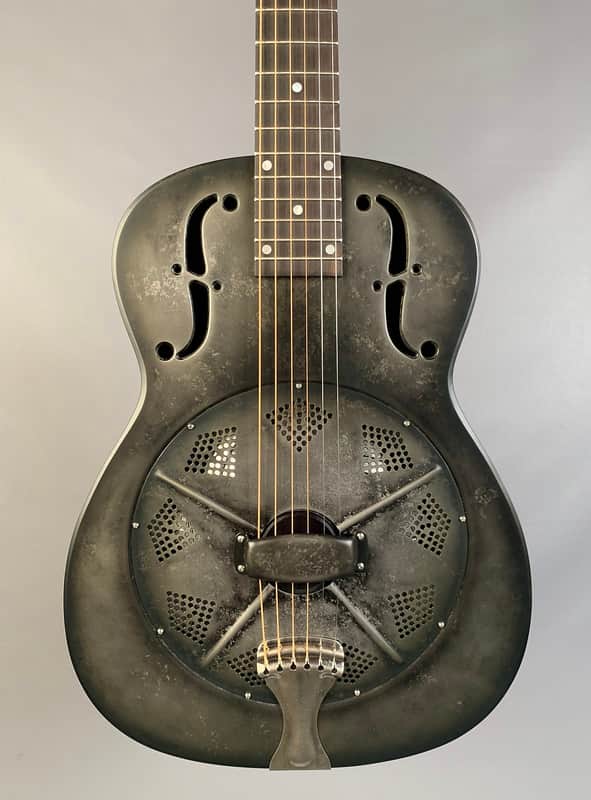National National NRP B Series 14-Fret Black Rust 2020 - Black Rust image 1