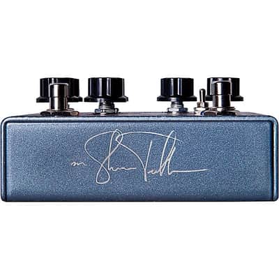 Revv  Amplification Shawn Tubbs Signature Tilt Overdrive/Boost Effects Pedal 2024 - Charcoal Blue Sparkle image 3