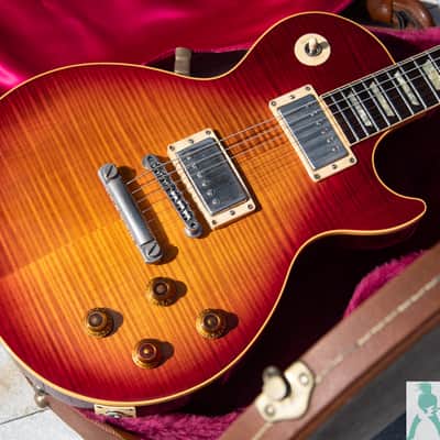 1989 Gibson ‘59 Les Paul Pre-Historic Flametop Reissue - '57 Classic PAF's! - AAAA Killer Top! Heritage Cherry Sunburst - Yamano Export w OHSC & Pro Set Up! (Perfect Frets/Action/Intonation) image 19