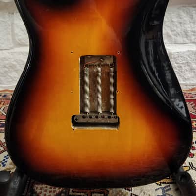 El Degas Stratocaster Sunburst w/ period DiMarzios 1971-76 Hoshino Gakki Japan image 7